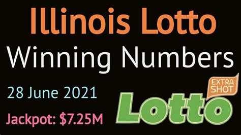Always check with the official source for lottery. . Il lottery winning numbers
